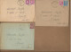 VENDEE - BARBATRE - LOT DE 7 LETTRES AFFRANCHISSEMENT DIVERS -ENNEE 1945-1947 - 1921-1960: Modern Period