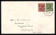 1922 ½d With Red Overprint Used On Cover With Thom 1½d Black To Make Up The Correct 2d Rate On A Cover To Yorkshire - Lettres & Documents