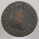 France, Henri IIII, Double Tournois, 1606, A - Paris, Cuivre (Copper) - 1589-1610 Hendrik IV