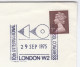 AEROSOL CONGRESS Cover 1975 EVENT London GB Stamps Science Industry Environment - Protection De L'environnement & Climat