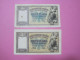 Albania Lot 2 X 100 Franga Banknotes ND 1939, First And Second Edition (4) - Albanien