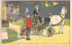 PUBLICITE - Biere La Meuse - Illustration Avec Calèche Et Major D'homme - Alcool - Carte Postale Ancienne - Reclame