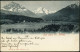 Igls Gegen Den Habicht - Würthle & Sohn, Salzburg 1901 - Igls