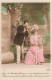 COUPLE - Que De Blanche Finesse En Vos Doigts - Colorisé - Carte Postale Ancienne - Couples