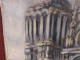 Delcampe - Ancien Tableau Cathédrale Notre-Dame De Paris Impressionniste - Huiles