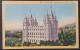 1940. USA. Salt Lake City. The "Mormon" Temple. - Salt Lake City