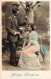 COUPLE - Doux Propos -  Colorisé - Carte Postale Ancienne - Couples