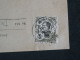 DA10  INDOCHINE   SUR BANDE JOURNAL DEC 1909  BORDEAUX FRANCE+AFFR. INTERESSANT+++ - Storia Postale