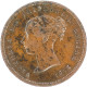 LaZooRo: Great Britain 1/2 Farthing 1843 XF / UNC - A. 1/4 - 1/3 - 1/2 Farthing