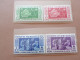 NOUVELLE HEBRIDES 1956 SERIE N° 167/170 + 171/174 - OBLITERE ET NEUF AVEC CHARNIERE (Pochette Roses) - Used Stamps