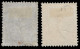 1867 NORWAY 1Sk + 2Sk Mi.-Nr. 11/12 USED. Cat. €95 - Oblitérés