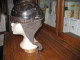 Ancien Casque De Motocycliste - Moto - Oldtimer - Pas De Marquage Apparent - Moto