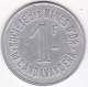 Madagascar 1 Franc 1920 Perroquet , Sté Des Mines D'or De L'Andavakoëra , En Aluminium , Lec# 85 - Madagaskar