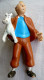 Tintin Et Milou , Figurine Plastoy 1994 - Figurines En Plastique