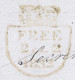 Ireland Official Free Donegal 1832 Letter Greencastle To OPW At Dublin Castle With MOVILLE/133 And "Spade" FREE - Prefilatelia