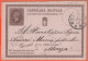 REGNO D'ITALIA - ITALY - ITALIE - 1875 - 15c Vittorio Emanuele II - Cartolina Postale Con Risposta Pagata Intero - Viagg - Stamped Stationery