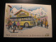 DORNBIRN 18.6.1957 Postbus Post Bus 50 Year Anniversary Trip Cancel Postcard AUSTRIA Coach Autobus Autocar - Busses