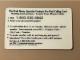 Mint USA UNITED STATES America Prepaid Telecard Phonecard, WALT DISNEY Specialty Product SAMPLE CARD, Set Of 1 Mint Card - Sammlungen
