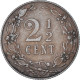 Monnaie, Pays-Bas, 2-1/2 Cent, 1904 - 2.5 Centavos