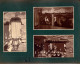 6 Petites Photos Collées Sur Carton Format A5. Soldats, Casemates, Chien Sanitaire, Balkans - 1914-18