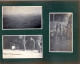 6 Petites Photos Collées Sur Carton Format A5. Cadavres, Balkans - 1914-18