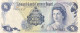 Cayman Islands 1 Dollar, P-1b (1972) - UNC - 000117 Serial Number - Islas Caimán