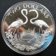 Bahamas - 2 Dollars 1974 - Fenicotteri - KM# 66a - Bahama's