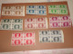 WALLIS-ET-FUTUNA 1944 N°133/146 BLOC DE 4 - NEUF SANS CHARNIERE (Pochette Roses) - Unused Stamps