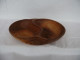 Vintage Carved Wooden Bowl With Two Slots #1625 - Teller