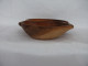 Vintage Carved Wooden Bowl With Two Slots #1625 - Assiettes