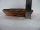 Delcampe - Vintage Carved Wooden Bowl With Two Slots #1625 - Piatti