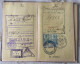 Delcampe - PASSPORT,PASSEPORT,1951,USED,DEUTSCHLAND,UNITED KINGDOM,FRANCE,ITALIA,OSTERREICH,SUISSE,VISA AND FISCAL - Historical Documents