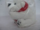 Coca Cola Plush Polar Bear Red Scarf New Unused Rare Advertising Toy #1643 - Soft Toys