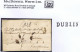 Ireland Dublin 1748 Lettersheet To Leadbury With The Medium 27mm DUBLIN In Black, Rerated To "1n10" - Vorphilatelie