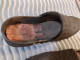 Delcampe - Ancienne Paire De Sabot Enfant En Toile XIXème / Sables D'Olonne Art Populaire - Shoes