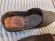 Delcampe - Ancienne Paire De Sabot Enfant En Toile XIXème / Sables D'Olonne Art Populaire - Chaussures