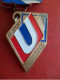 Médaille FF Sport Universitaire Bronze - Cuivre - Email - Bande Tricolore - Atletiek