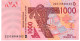 W.A.S. MALI P415Dv 1000 FRANCS (20)22 2022 Signature 46 UNC. - Malí