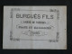 DA15 FRANCE CARTE DE VISITE LOUEUR DE VOITURE A TARBES ENV. 1890++INTERESSANT+++ - Cartes De Visite