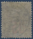 France Colonies Mayotte N°3 4c Lilas Brun Variété De Surcharge Déplacée " Valeur Sur Valeur " Oblitéré De DZAOUDZI RR - Used Stamps