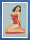 CPM Réedition TASCHEN Pin Up Américaine - Illustrateur Irving Wyner Circa 1945 Maillot Sexy - Pin-Ups
