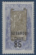 France Colonies OUBANGUI N°68A* 85c + 1FR Violet Variété Sans Surcharge " F " Frais & Signé A.BRUN - Ongebruikt