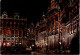 10-9-2023 (4 T 43) Belgium - Bruxelles Grand Place (at Night) 2 Postcards - Brussel Bij Nacht