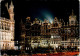 10-9-2023 (4 T 43) Belgium - Bruxelles Grand Place (at Night) 2 Postcards - Brüssel Bei Nacht