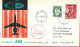 NORGE - FIRST CARAVELLE FLIGHT - SAS - FROM OSLO TO HAMBURG *1.4.60* ON OFFICIAL COVER - Storia Postale