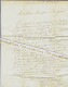 Delcampe - 1819 LAC Amiens  Somme M.P. « 76 AMIENS » Encre Rouge Quevreux  => Marquis Négociant Graines à Bourgueil Indre Et Loire - 1800 – 1899