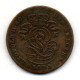 BELGIUM, 2 Centimes, Copper, Year 1876, KM # 35.1, French Legend - 2 Cents