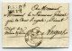 T12 METZ + PORT PAYE LINEAIRE P55P METZ / Dept De La Moselle / 1831 / Adressée Au Procureur Du Roi  - 1801-1848: Précurseurs XIX