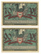 2x Notgeld Gutschein Serie Kiel 1921 70 + 90 Pf. Kieler Wissenschaft Kiel Wie Es Früher Gewesen Ist Kieler Sprotten - Colecciones