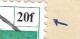 F22 - Belgium 1982 Railway Parcel Stamps TR455/456 On Document - Variety ? Dot In Letter F - Scheldewindeke - Neufs